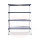 Alumiinium Hoiustamis rest HENDI 1280x405x(H)1685mm