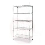 Riiul 5 tasapinnaga HENDI kroom 910x455x(H)1830mm