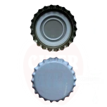 Kroonkork 29mm valge 4bar 500tk