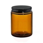 Klaaspurk 150ml pruun alumiiniumkorgiga