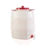 Plastmahuti 50L plast kraaniga korduvkasutatav