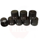 Plastkork 18mm must avamisrõngaga