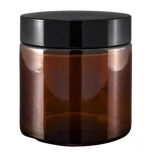 Klaaspurk 100ml pruun korgiga