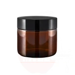 Klaaspurk 50ml pruun korgiga