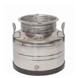 Tvertne 15L ar nerūsējošo skrūvējamu vāku