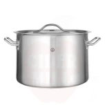 Pott kaanega keskmine hautuspott Budget Line ⌀300x HENDI 14L (H)200mm
