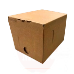 Säilituskoti kartongkarp 5L hall