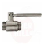 Kuulkraan 3/4" M x 3/4" M DN20 roostevaba