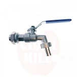 Kuulkraan 1/2 kontramutri ja 13mm otsikuga roostevaba