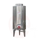 Mahuti 500L 10° koonuspõhi + Ø300 luugiga roostevaba