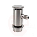 Kiirühendus vooluregulaatoriga ja kuullukuga roostevaba teras