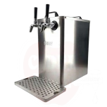 Joogijahuti & õllejahuti Benchy Carbon kahe kraaniga 12V/24V/240V