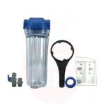 Filtri korpus 10" toiduainetööstuse plast max 4,8bar/+50°C