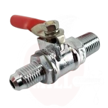 Kuulkraan 1/4" NPT x MFL keermega tagasilöögiklapiga