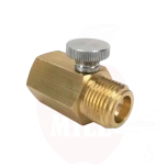 Adapter W21.8 väliskeere x TR21-4 sisekeere reguleeritava tihvtiga deluxe