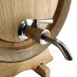 Kraan 5L/10L tammevaat roostevaba teras