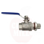 Kuulkraan 1/2" BSP roostevaba teras