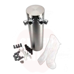 Õlletorni komplekt 4-le kraanile harjatud roostevaba (ilma kraanideta)