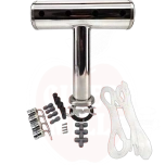 Õlletorni komplekt T-kujuline 4-le kraanile harjatud roostevaba