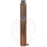 Destillatsiooni jahuti vertikaalsete vasktorudega L-kuju 2" klamberliitmik