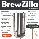 Alaus virimo katilas 35L BrewZilla Gen 3.1.1 su siurbliu 1900/500W