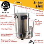 Alus brūvēšanas katls 65L BrewZilla Gen 4,1 ar 25W sūkni 2000W/1000W/500W