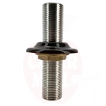 Läbiviigu toru 100mm keermestatud 5/8" mutri ja tihenduskraega roostevaba teras