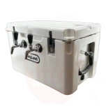 Joogijahuti kahe kraani ja jahutusplaadiga kaasaskantav kast