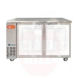 Jahutuskapp Grand Deluxe 3 kahe klaasuksega roostevaba