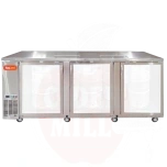 Õllejahuti Grand Deluxe 3 kolme klaasuksega roostevaba