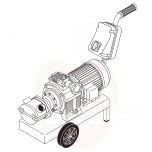 Pump Liverani VA MAJOR 60 kiirusregulaator käru juhtpaneel 4320-22500L/h