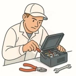 Toote hooldus või testimine (ajatöö).