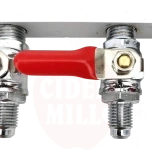 Kollektor 4-suunaline gaasitorule MFL keermega