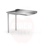 Iškrovimo stalas 1000x700x(A)850mm HENDI indaplovei kairė pusė