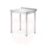 Seinakülgne laud poltühendusega sügavus 600mm HENDI Profi Line 800x600x(H)850mm