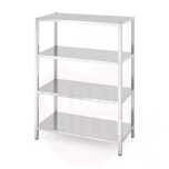 Laoriiul 1200x600x(H)1800mm 4 täisriiuliga poltitav HENDI Kitchen Line