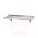 Sienas plaukts 800x300x(H)250mm HENDI ar 2 kronšteiniem