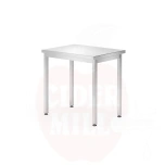 Kesklaud 800x600x(H)850mm HENDI Kitchen Line poltühendusega