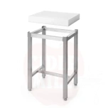 Lihauurimisplokk 500x400x(H)800mm polüetüleen alusega HENDI 505656+505670 valge