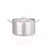 Keskmine pott 15,1L kaanega HENDI Profi Line ⌀320x(H)190mm