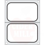 Kausitamise maatriks HENDI 2x mahutile 178x113mm