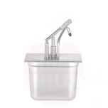 Kaas dosaatoriga GN 1/4 HENDI 270x165mm