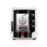 Konvekcijas tvaika krāsns 5x GN 2/3 Evolution Next elektriska ar tiešo tvaiku elektromehānisku vadību Tecnoeka 230V/3200W 550x754x(H)662mm