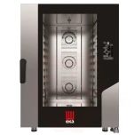 Konvektsioon-auruahi elektriline Millennial Black Mask Bakery 10x600x400mm elektrooniline juhtimine Tecnoeka 400V/15500W 850x1035x(H)1130mm