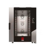 Konvektio-höyryuuni kaasu Millennial Black Mask Bakery 10x600x400mm elektroninen ohjaus Tecnoeka 230V/700W 18kW 850x1035x(K)1231mm