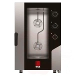 Konvektions-Dampf-Elektroofen 11x GN 1/1 Millennial Smart Gastro Tecnoeka elektromechanische Steuerung 400V/15400W 730x855x(H)1130mm