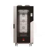 Konvektsioon-auruahi gaas 16x600x400mm Millennial Touch Screen Bakery Tecnoeka pesusüsteemiga elektrooniline juhtimine 230V/1450W 30kW 930x1160x(H)2060mm