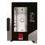 Konvektsioon-aurahi elektriline 6x GN 1/1 Millennial Black Mask Gastro Compact elektrooniline juhtimine Tecnoeka 400V/7800W 500x930x(H)700mm