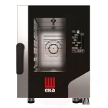 Konvektsioon-aurahi elektriline 6x GN 2/3 Millennial Black Mask Gastro Compact elektrooniline juhtimine Tecnoeka 400V/52000W 500x750x(H)700mm