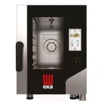Konvektsioon-aurahi elektriline 6x GN 2/3 Millennial Touch Screen Gastro Compact elektrooniline juhtimine Tecnoeka 400V/5200W 500x750x(H)700mm